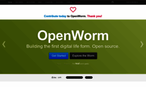 Openworm.org thumbnail