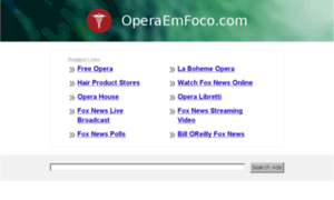 Operaemfoco.com thumbnail