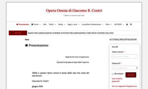 Operaomniagiacomocontri.it thumbnail