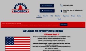 Operationshoebox.com thumbnail