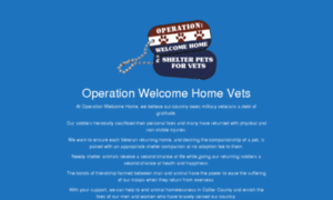 Operationwelcomehomevets.com thumbnail