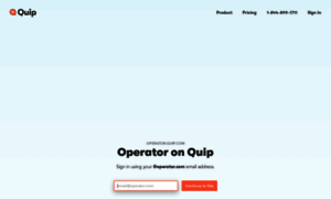 Operator.quip.com thumbnail