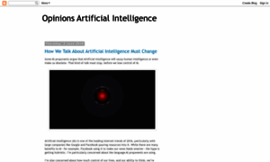 Opinions-artificial-intelligence.blogspot.com thumbnail