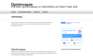 Opintovapaa.fi thumbnail