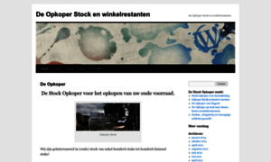 Opkoper-stock.be thumbnail