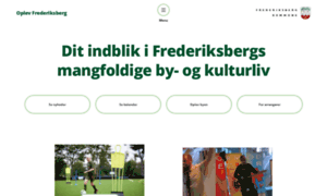 Oplev.frederiksberg.dk thumbnail