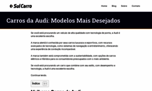 Oportunidadeaudi.com.br thumbnail