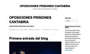 Oposicionesprisionescantabria.wordpress.com thumbnail