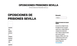 Oposicionesprisionessevilla.wordpress.com thumbnail