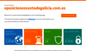 Oposicionesxuntadegalicia.com.es thumbnail