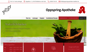 Oppspring-apotheke-muelheim.de thumbnail