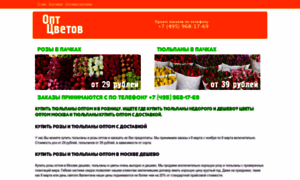 Opt-cvetov.ru thumbnail