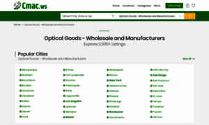 Optical-goods-wholesalers.cmac.ws thumbnail