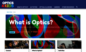 Optics4kids.org thumbnail