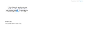 Optimalbalancemassagetherapy.fullslate.com thumbnail