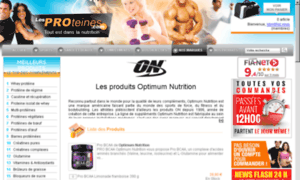 Optimumnutrition-france.com thumbnail