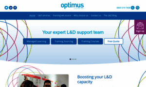 Optimuslearningservices.com thumbnail