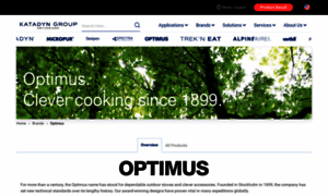 Optimusstoves.com thumbnail