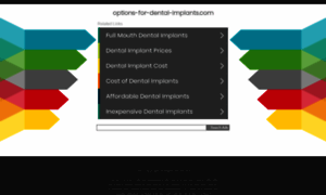 Options-for-dental-implants.com thumbnail