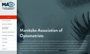 Optometrists.mb.ca thumbnail