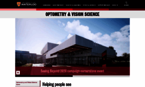 Optometry.uwaterloo.ca thumbnail