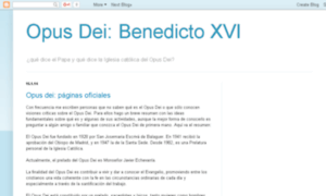 Opusdei-benedictoxvi.blogspot.com thumbnail