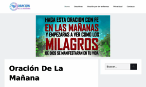 Oraciondelamanana.org thumbnail