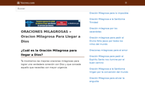Oracionesmilagrosas.info thumbnail