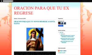 Oracionpqregresetuex.blogspot.com.es thumbnail