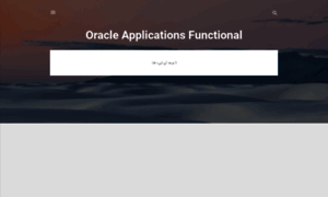 Oracleapplicationsfunctional.blogspot.com thumbnail