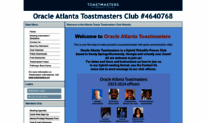 Oracleatl.toastmastersclubs.org thumbnail