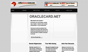Oraclecard.net thumbnail