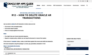 Oracleerpappsguide.com thumbnail