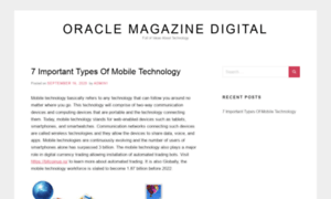 Oraclemagazine-digital.com thumbnail