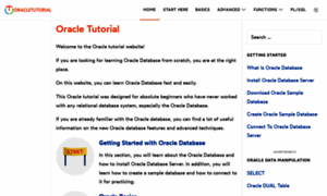 Oracletutorial.com thumbnail