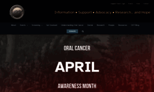 Oralcancerfoundation.org thumbnail