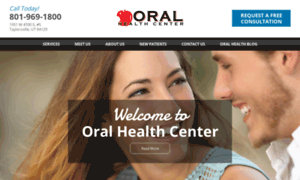 Oralhealthcenterutah.com thumbnail