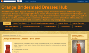 Orangebridesmaiddresseshub.com thumbnail