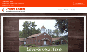 Orangechapelumc.com thumbnail