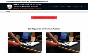 Orangecountydentalassistant.com thumbnail