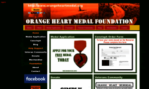 Orangeheartmedal.org thumbnail