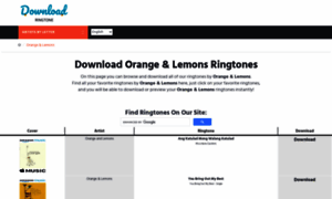 Orangelemons.download-ringtone.com thumbnail