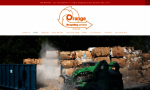 Orangerecyclingservices.com thumbnail
