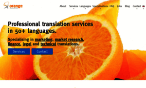 Orangetranslations.com thumbnail