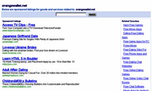 Orangewallet.net thumbnail