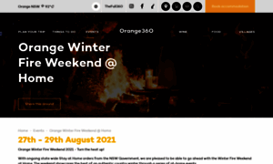 Orangewinterfirefestival.com.au thumbnail