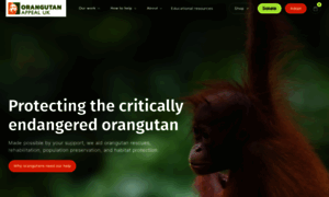 Orangutan-appeal.org.uk thumbnail