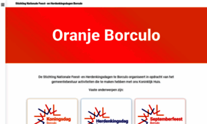 Oranje-borculo.nl thumbnail