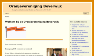 Oranjeverenigingbeverwijk.nl thumbnail