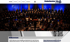 Oratorienchor-ulm.com thumbnail